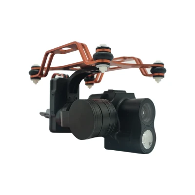 GC2-S Suya Dayanıklı 2 Eksenli Gimbal Gece Görüş Kamerası